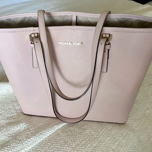 Michael Kors Light Pink Tote Bag